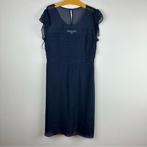 Boden sheer detail cocktail dress size 6L